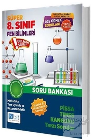 Süper 8. Sınıf Fen Bilimleri Soru Bankası