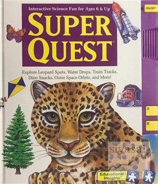 Super Quest - İnteractive Science Fun for Ages 6 and Up (Ciltli) Kolek