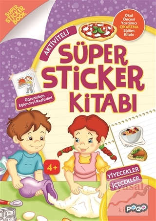 Süper Sticker - Yiyecekler İçecekler Kolektif