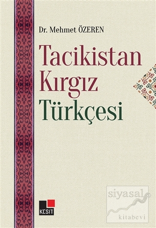 Tacikistan Kırgız Türkçesi Mehmet Özeren