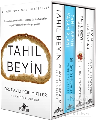 Tahıl Beyin Kutulu Özel Set (4 Kitap Takım) David Perlmutter