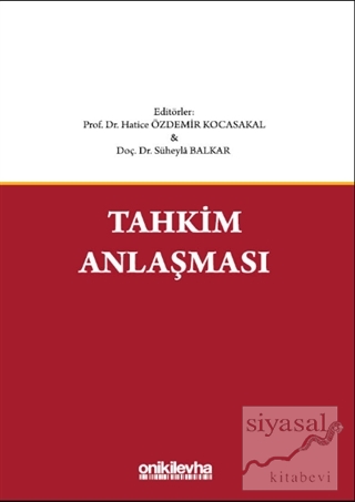 Tahkim Anlaşması (Ciltli) Hatice Özdemir Kocasakal