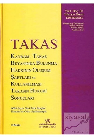 Takas (Ciltli) Hüseyin Murat Develioğlu