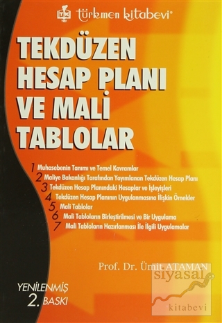 Tekdüzen Hesap Planı ve Mali Tablolar (Ciltli) Ümit Ataman