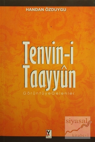 Tenvin-i Taayyun Handan Özduygu