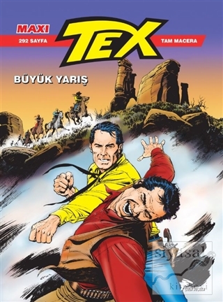 Tex Maxi Cilt 8 - Büyük Yarış Pasquale Ruju