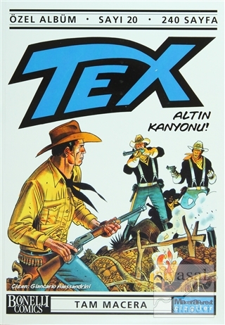 Tex Özel Albüm Sayı: 20 Altın Kanyonu Claudio Nizzi