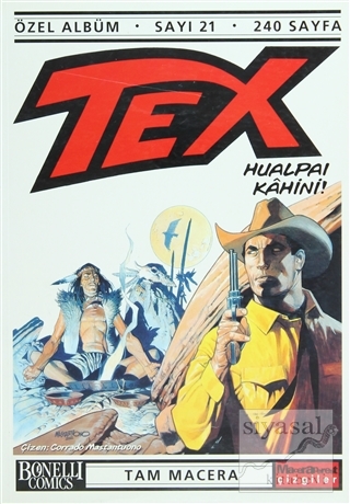 Tex Özel Albüm Sayı: 21 Hualpai Kahini Claudio Nizzi