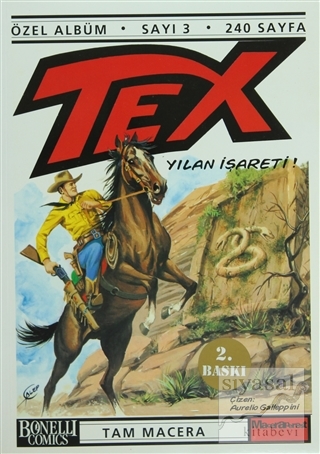 Tex Özel Albüm Sayı: 3 Yılan İşareti Claudıo Nizzi