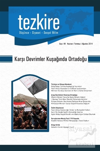 Tezkire Dergisi Sayı: 49 Haziran-Temmuz-Ağustos 2014 Kolektif
