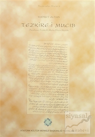 Tezkire-i Mucib Kudret Altun