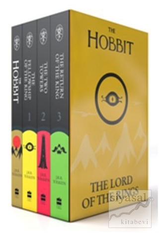 The Hobbit and The Lord of the Rings Boxed Set (4 Kitap) J. R. R. Tolk