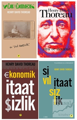 Thoreau Seti (4 Kitap Takım) Henry David Thoreau