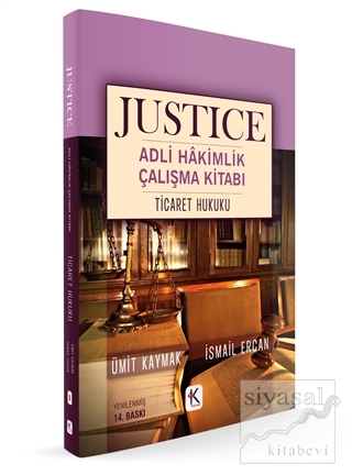 Ticaret Hukuku - Justice Adli Hakimlik Çalışma Kitabı Ümit Kaymak