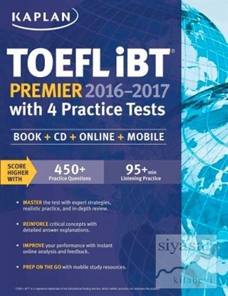 Toefl İbt Premier 2016-2017 With 4 Practice Tests Kolektif