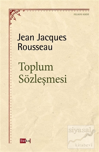 Toplum Sözleşmesi Jean-Jacques Rousseau