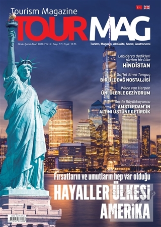 TOURMAG Turizm Dergisi Sayı: 17 Ocak - Şubat - Mart 2019 Kolektif