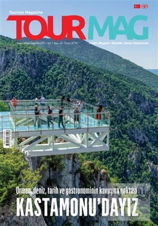 TOURMAG Turizm Dergisi Sayı:26 Nisan-Mayıs-Haziran 2021 Kolektif