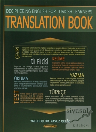 Translation Book Yavuz Çelik
