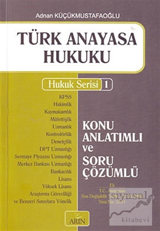 Türk Anayasa Hukuku Adnan Küçükmustafaoğlu