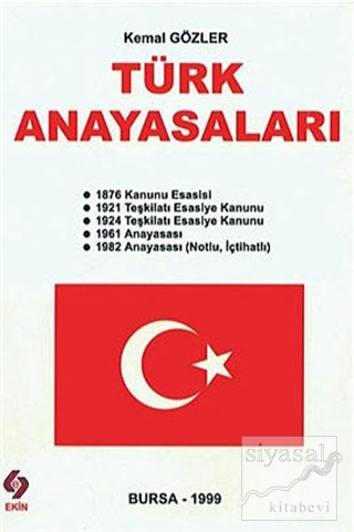 Türk Anayasaları Kemal Gözler