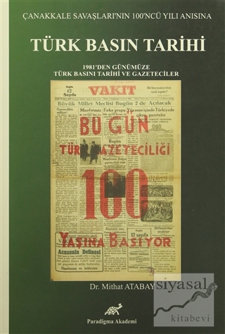 Türk Basın Tarihi Mithat Atabay