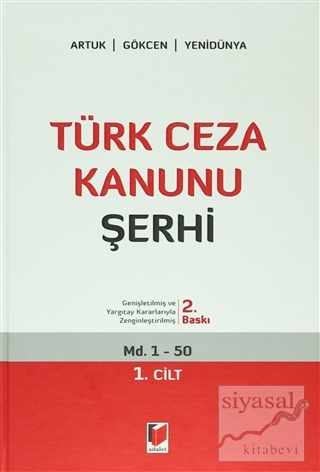 Türk Ceza Kanunu Şerhi (5 Cilt Takım) Mehmet Emin Artuk