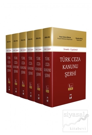 Türk Ceza Kanunu Şerhi (6 Cilt Takım) (Ciltli) Hasan Tahsin Gökcan