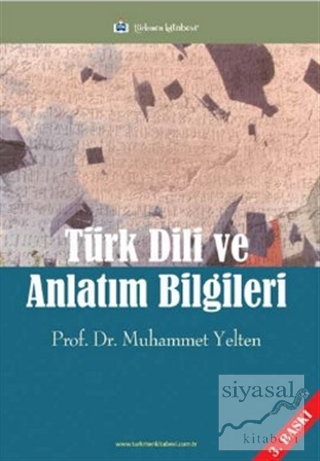 Türk Dili ve Anlatım Bilgileri Muhammet Yelten