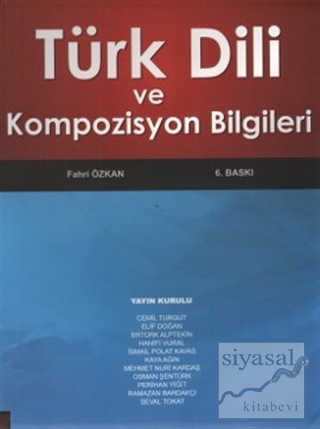 Türk Dili ve Kompozisyon Bilgileri Kolektif