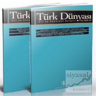 Türk Dünyası Dil ve Edebiyat Dergisi Sayı: 19 Kolektif