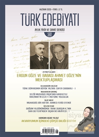 Türk Edebiyatı Dergisi Sayı: 560 Haziran 2020 Kolektif