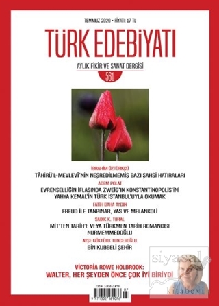 Türk Edebiyatı Dergisi Sayı: 561 Temmuz 2020 Kolektif