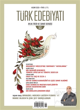 Türk Edebiyatı Dergisi Sayı: 565 Kasım 2020 Kolektif