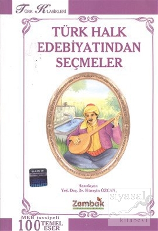 Türk Halk Edebiyatından Seçmeler Hüseyin Özcan