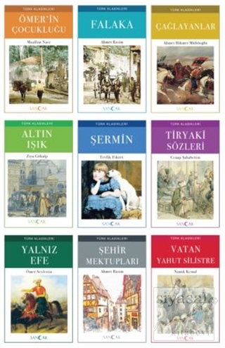 Türk Klasikleri Seti (9 Kitap Takım) Kolektif