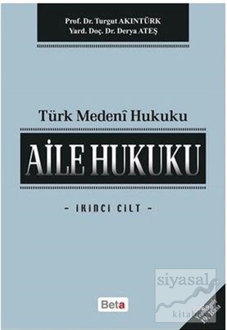 Türk Medeni Hukuk Turgut Akıntürk