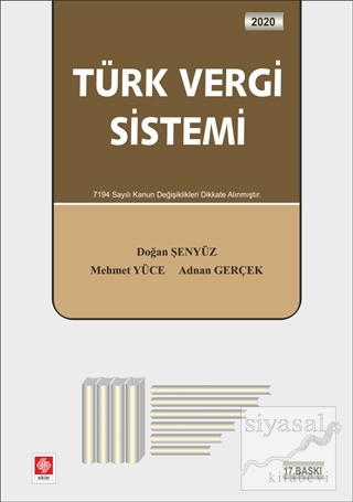 Türk Vergi Sistemi 2020 Doğan Şenyüz