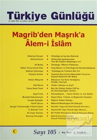 Türkiye Günlüğü Dergisi Sayı: 105 Kolektif