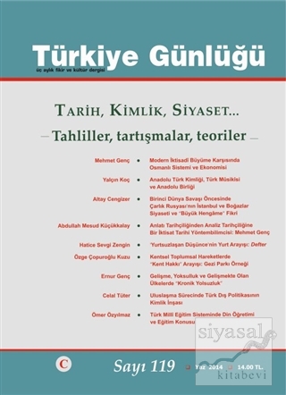 Türkiye Günlüğü Dergisi Sayı: 119 Kolektif