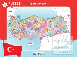 Türkiye Haritası - Puzzle (BF090)