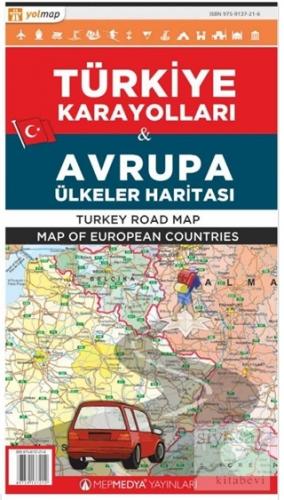 Türkiye Karayolları ve Avrupa Ülkeler Haritrası Kolektif
