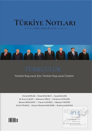 Türkiye Notları Dergisi Sayı 14 Kolektif