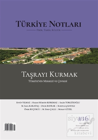 Türkiye Notları Dergisi Sayı 16 Kolektif