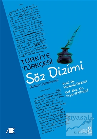 Türkiye Türkçesi Söz Dizimi Mustafa Özkan