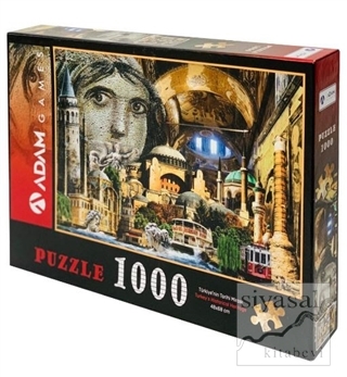 Türkiye'nin Tarihi Mirası 1000 Parça Puzzle (48x68)