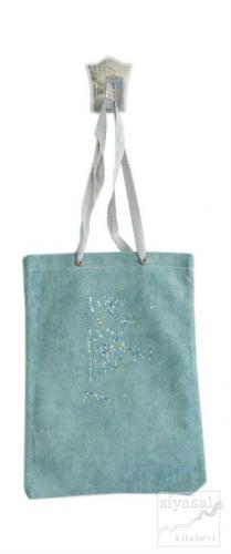 Turkuaz Bez Çanta Kod - 440086