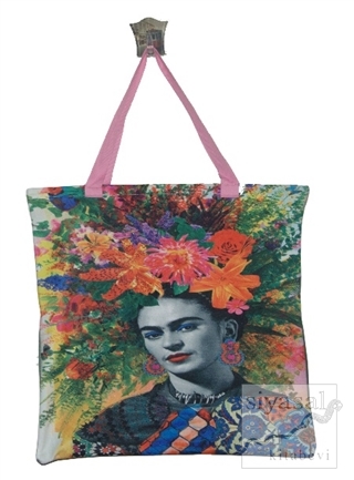 Turuncu Frida Bez Çanta Kod - 550053