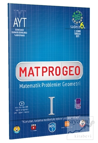 TYT-AYT Matprogeo 1 Matematik Problemler Geometri Kolektif