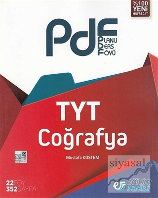 TYT Coğrafya PDF Planlı Ders Föyü